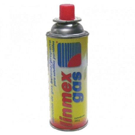 CARTUCHO D/GAS BUTANO LINMEX P/ESTUFA 220 GRS.1 - Envío Gratuito