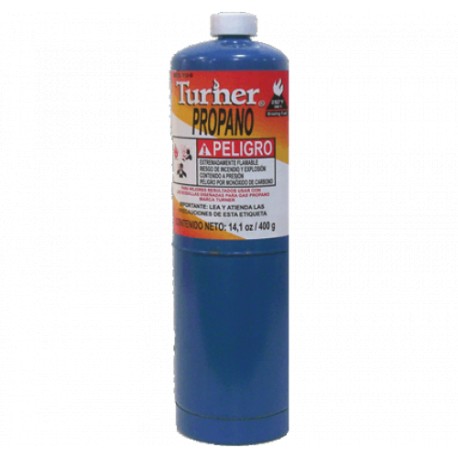 TANQUE GAS TIPO PROFESIONAL AZUL.TU9 019400 TURNER - Envío Gratuito