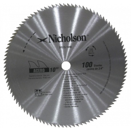 DISCO DIENTE FINO L-12 DISSTON - Envío Gratuito