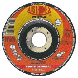 DISCO METAL C/CAZ. 4.1/2"X1/8"X7/8" *390*524*36 - Envío Gratuito