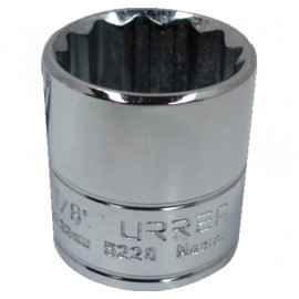 DADO CORTO E. 3/8" X 1/4" 12 PTAS. 5208 URREA - Envío Gratuito