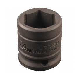 DADO CORTO IMPACTO E.1/2" 6 PTS. 24 MM 7424M URREA - Envío Gratuito