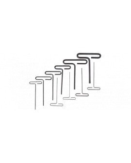 JGO. LLAVES ALLEN TIPO "T" 3/32 A 3/8" 4965 URREA - Envío Gratuito