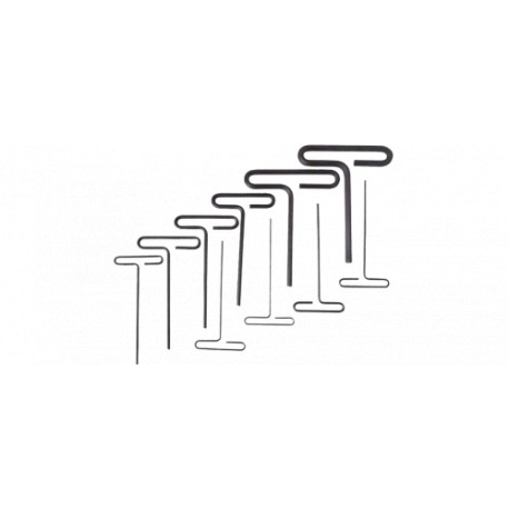 JGO. LLAVES ALLEN TIPO "T" 3/32 A 3/8" 4965 URREA - Envío Gratuito