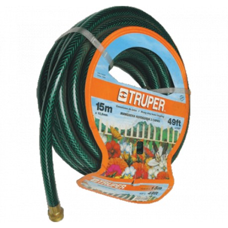 MANGUERA 1/2" REFORZADA 25 MTS. MAN-25X1/2R -TRUPER - Envío Gratuito