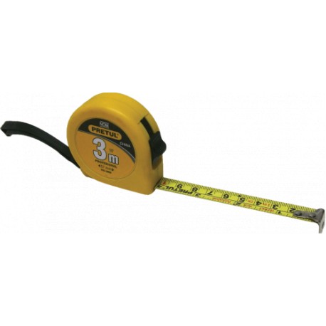 FLEXOMETRO AMARILLO 5M. PRO-5MEB PRETUL - Envío Gratuito