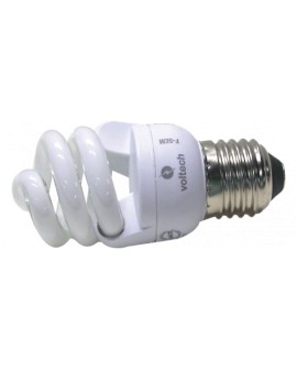 FOCO ESPIRAL MINI 15W LUZ DE DIA F-15EM VOLTECH - Envío Gratuito