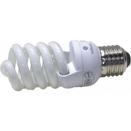 FOCO ESPIRAL MINI 15W LUZ SUAVE FS-15EM VOLTECH - Envío Gratuito