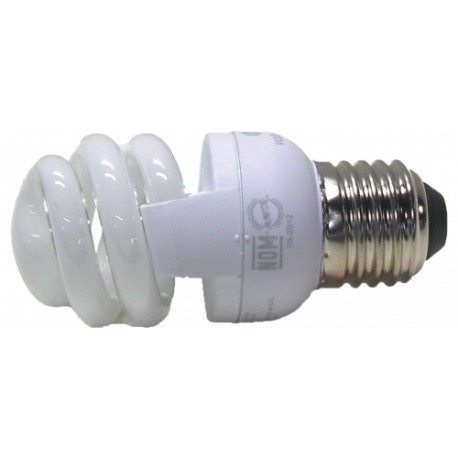 FOCO ESPIRAL MINI 23W LUZ CALIDA FC-23EM VOLTEC - Envío Gratuito