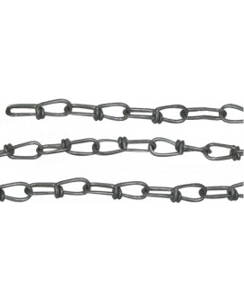CADENA NUDO DOBLE MOD. 072-3227 CROMADA INCO - Envío Gratuito