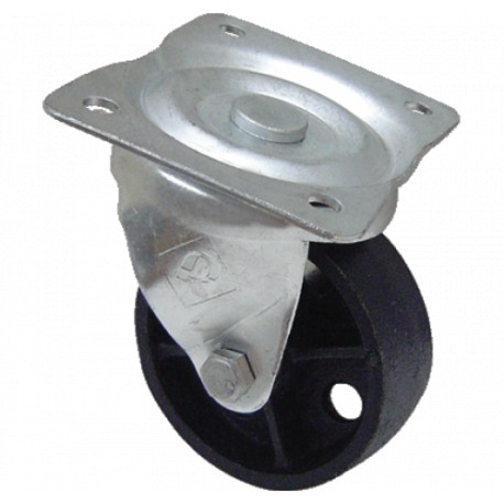 RODAJA GIRATORIA HIERRO 4" HI-101GFOGA - Envío Gratuito