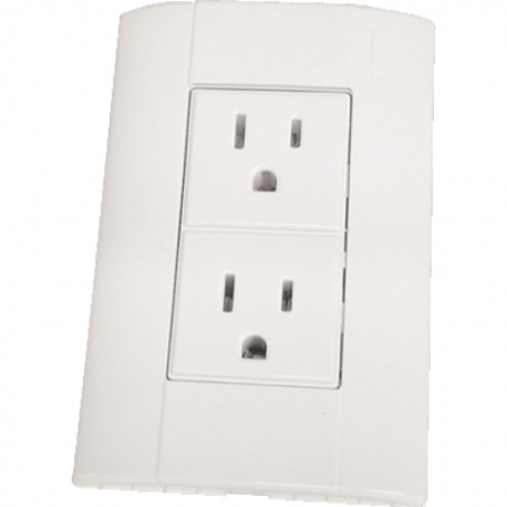 CONTACTO DUPLEX ATERRIZADO SE6028N MODUS BTICIN - Envío Gratuito