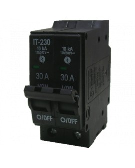 INTERRUPTOR TERMOMAGNETICO 2X30 AMP IT-230 VOLT - Envío Gratuito