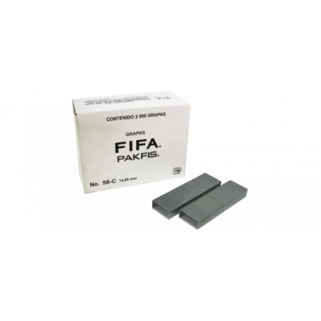 CAJA D/GRAPAS FIFA PARKIS 14,80MM (0.583") 58-C - Envío Gratuito