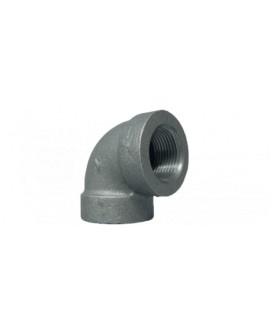 CODO 1/2" X 90° CED.80 ROSCADO NEGRO - Envío Gratuito