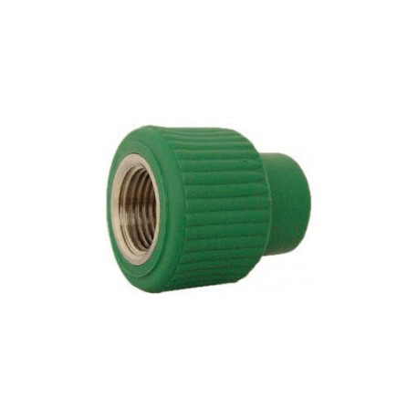 CONECTOR HEMBRA 20MM X 1/2"(1/2"X1/2")TUBOPLUS - Envío Gratuito