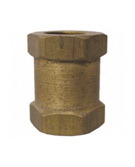 COPLE BRONCE 1/4" NPT - Envío Gratuito