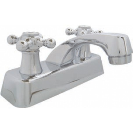 COD.2658 MEZCLADORA P/LAVABO METALICA C/MANE.METALFLU - Envío Gratuito