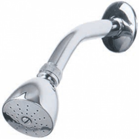 REGADERA C/BRAZO Y CHAPETON A.INOX CROMO 295-B - Envío Gratuito