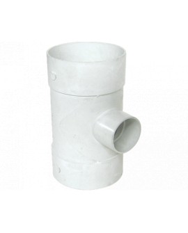 TEE SENCILLA 100 X 50 MM PVC SANITARIO - Envío Gratuito