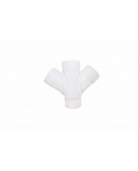 YEE TRIPLE 100 MM PVC SANITARIO - Envío Gratuito