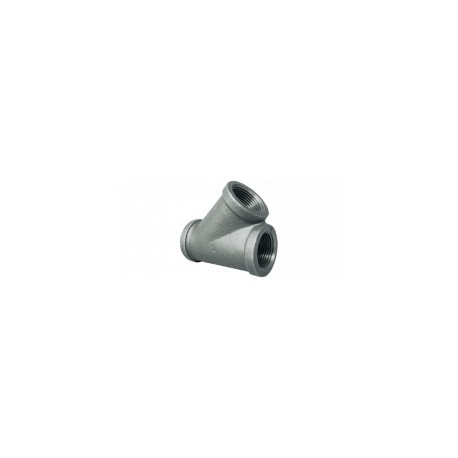 Y GRIEGA 3/4" NEGRA ROSC. - Envío Gratuito