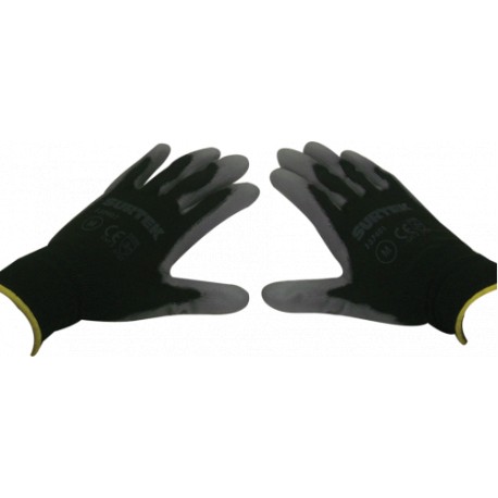 GUANTE NYLON POLIURETANO CH. 137400 SURTEK - Envío Gratuito