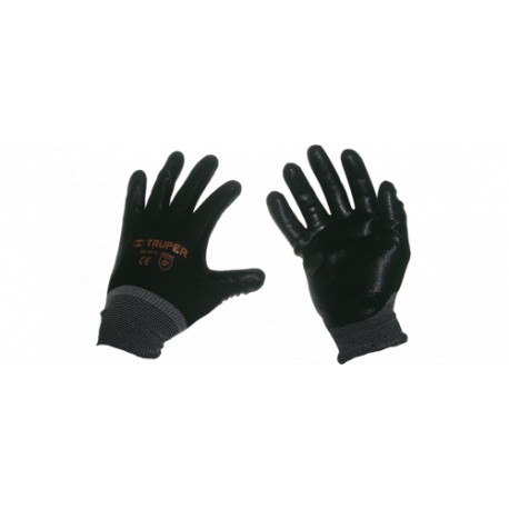 GUANTE NYLON RECUBIERTO C/NITRILO MED.GUX-NIT-M - Envío Gratuito